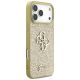 4. Guess Fixed Glitter Big 4G case for iPhone 17 Pro Max - gold