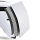 7. Wozinsky MTB bicycle helmet with removable visor, lightweight L - black and white