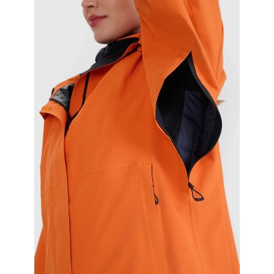 9. Women's trekking jacket 15000 membrane 4F 4FWSS25TTJAF0751-70S
