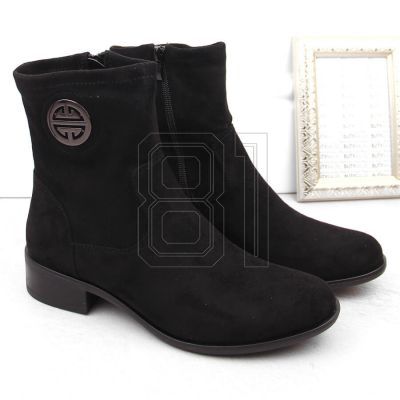 12. Jezzi W Suede Ankle Boots ASA198-28 JEZ432A