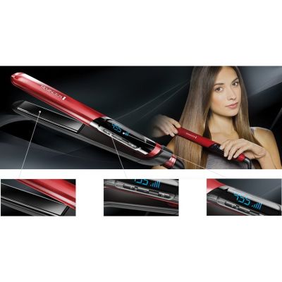 6. REMINGTON S9600 Hair Straightener (46W; red)