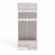 3. HAGA II 2W Hallway Wardrobe, White
