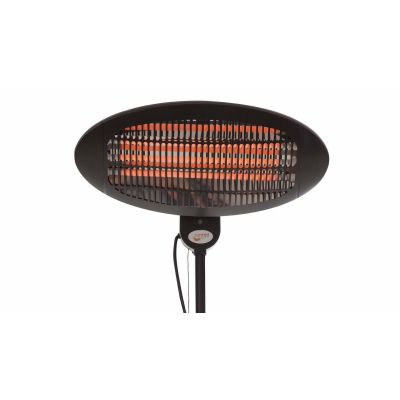 3. Sunred SMQ2000A Indoor and Outdoor Heater Black 2000W Quartz Electric Heater