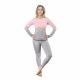 23. Thermoactive underwear Spokey Flora Set Lady Termo SM VT W 6114300000 gray and pink