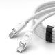 Orico CDX 60W 3A Power Delivery USB-C - USB-C 1m Cable - White
