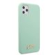 5. Guess GUHCN65LSLMGG iPhone 11 Pro Max green/green hard case Silicone Vintage Gold Logo