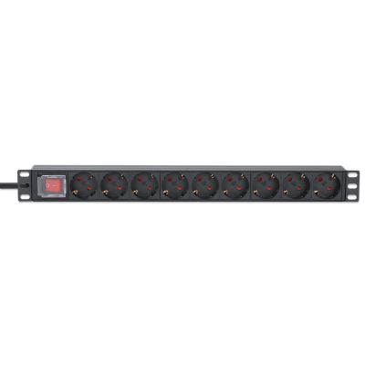 3. Intellinet 715133 PDU Power Distribution Unit 9 x Network Sockets 1U Black