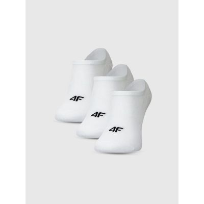 Men's casual ankle socks (SET OF 3) 4F 4FWMM00USOCM477-10S