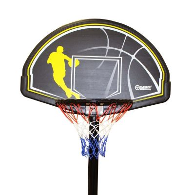 3. Master Street Basketball Hoop Set, Adjustable, with Net, 245–305 cm – MASSPSB-11