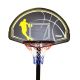 3. Master Street Basketball Hoop Set, Adjustable, with Net, 245–305 cm – MASSPSB-11