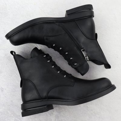 13. Black Women’s Ankle Boots Vinceza 26-58578