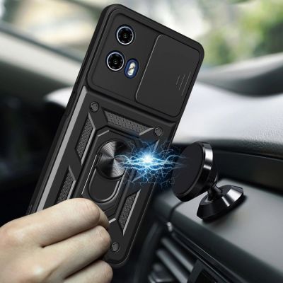 4. Tech-Protect CamShield Pro Case for Motorola Moto G24 / G24 Power / G04 - Black