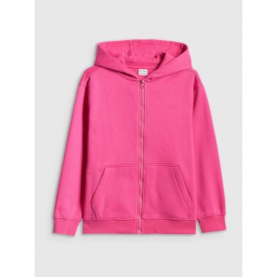 8. Girls' loose sweatshirt with hood 4F 4FJRSS26TSWSF2715-54S