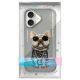 11. Nimmy Glasses Cool Dog iPhone 16 Case - Gray