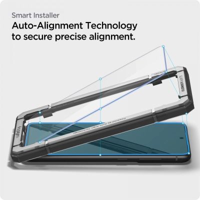 12. Spigen ALM Glas.tR tempered glass for Samsung Galaxy S21 FE - 2 pcs.