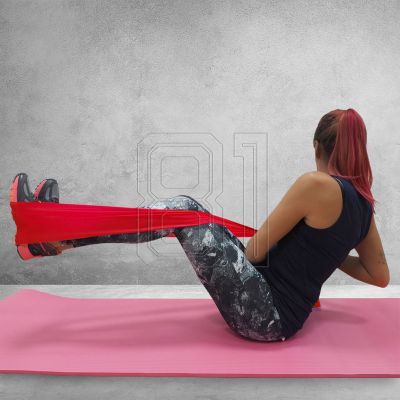 9. Rubber Fitness Profit 120 * 15 * 0.55 cm red DK 2227
