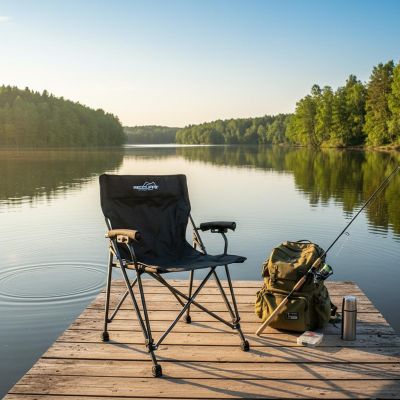 23. REDCLIFFS DELUXE FOLDING CAMPING CHAIR