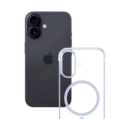4. 3mk Just20g MagCase for iPhone 17 - transparent