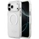 Guess Metal Outline MagSafe case for iPhone 17 Pro Max - silver