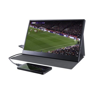 8. Denver PMO-15604 portable TV / monitor, portable monitor, black, 39.6 cm (15.6") LED, 1920 x 1080 px
