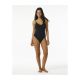 4. RIP CURL Premium Surf Cheeky 1Pc Black One-Piece Swimsuit