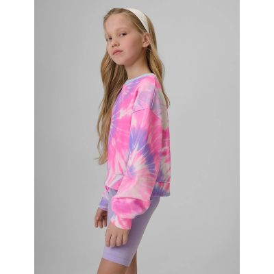 5. Girls' loose sweatshirt without hood 4F 4FJRSS26TSWSF2935-90A