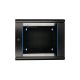 4. Extralink - 19" 12U 600x600 AZH Black Wall Mounted Cabinet