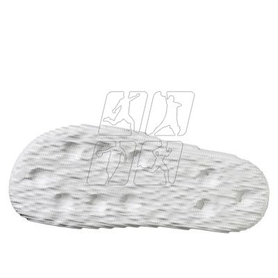 5. Women's/men's adidas Adilette 22 Crystal White flip-flops with comfortable profiled sole white (HQ4672)