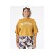 4. T-Shirt RIP CURL Seacell Crop Heritage Tee yellow
