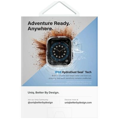 8. Uniq Nautic Case for Apple Watch 46mm - Transparent