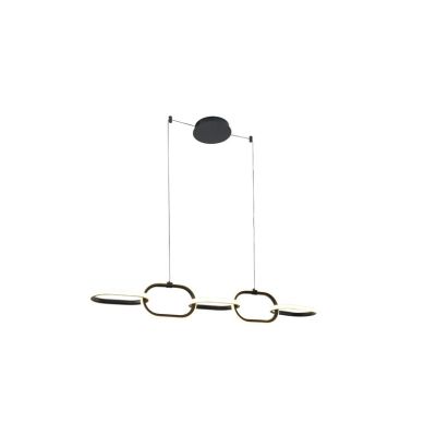 PENDANT LED LIGHT EDIRNA 5 4000K BLACK