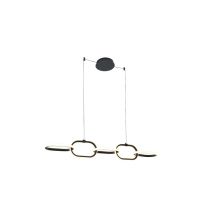 PENDANT LED LIGHT EDIRNA 5 4000K BLACK