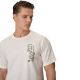 4. Men's T-shirt 4F M2665 cream 4FWSS26TTSHM2665 12S