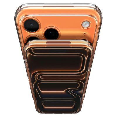 9. Spigen Thin Fit MagSafe Case for iPhone 17 Pro Max - Clear Orange