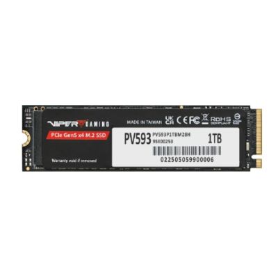 6. Patriot Viper PV593 M.2 PCI-E Gen5 x4 NVMe2 1TB SSD