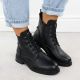 12. Black Women’s Ankle Boots Vinceza 26-58578