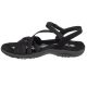 2. Skechers Reggae Slim - Summer Heat Sandals 163116-BBK Black 35