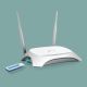 7. TP-Link TL-MR3420 Wireless Router Fast Ethernet Single Frequency (2.4 GHz) Black, White