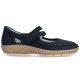 2. Women's Velcro Shoes Navy Blue Rieker 44859-14