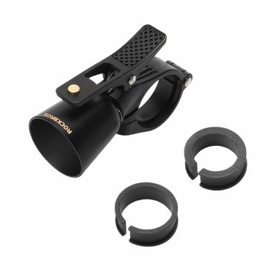 2. Rockbros aluminum bicycle bell black