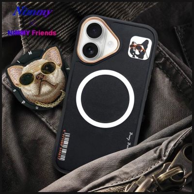16. Nimmy Glasses Cool nag MagSafe case for iPhone 16 - black