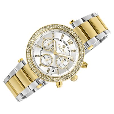 3. Giewont Sapphire Gold Silver Women's Watch GW3380-B4