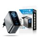 10. EVERACTIVE GAN WALL CHARGER 1 X USB, 2 X USB-C QUICK CHARGE 4+ 67W BLACK SC-670Q