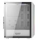 5. darkFlash DK151 Midi Tower Computer Security & Holders White