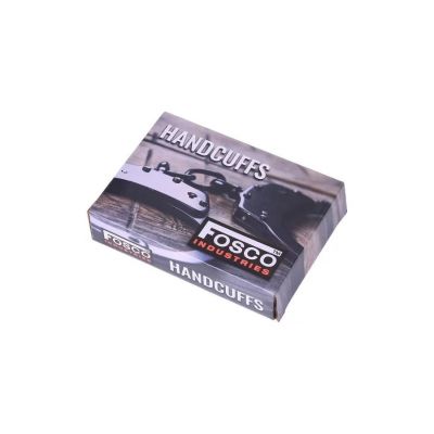 2. US steel chain handcuffs