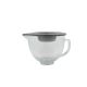 4. Kitchenaid 5KSM5GB Glass Bowl 4.8 L