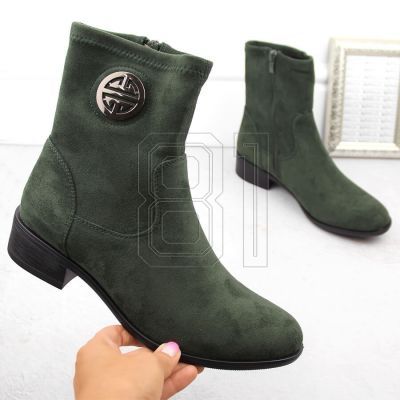 5. Jezzi W Suede Ankle Boots ASA198-28 JEZ432B