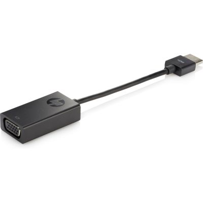 HP HDMI to VGA Cable Adapter Black X1B84AA