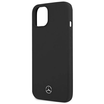 6. Mercedes Silicone Line Case for iPhone 13 mini - Black