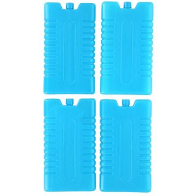 6. 4X220ML BLUE FRIDGE INSERT